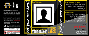 Personalised Lager